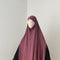 MAXI khimar à FENTES en SOIE DE MEDINE - IMAYZA