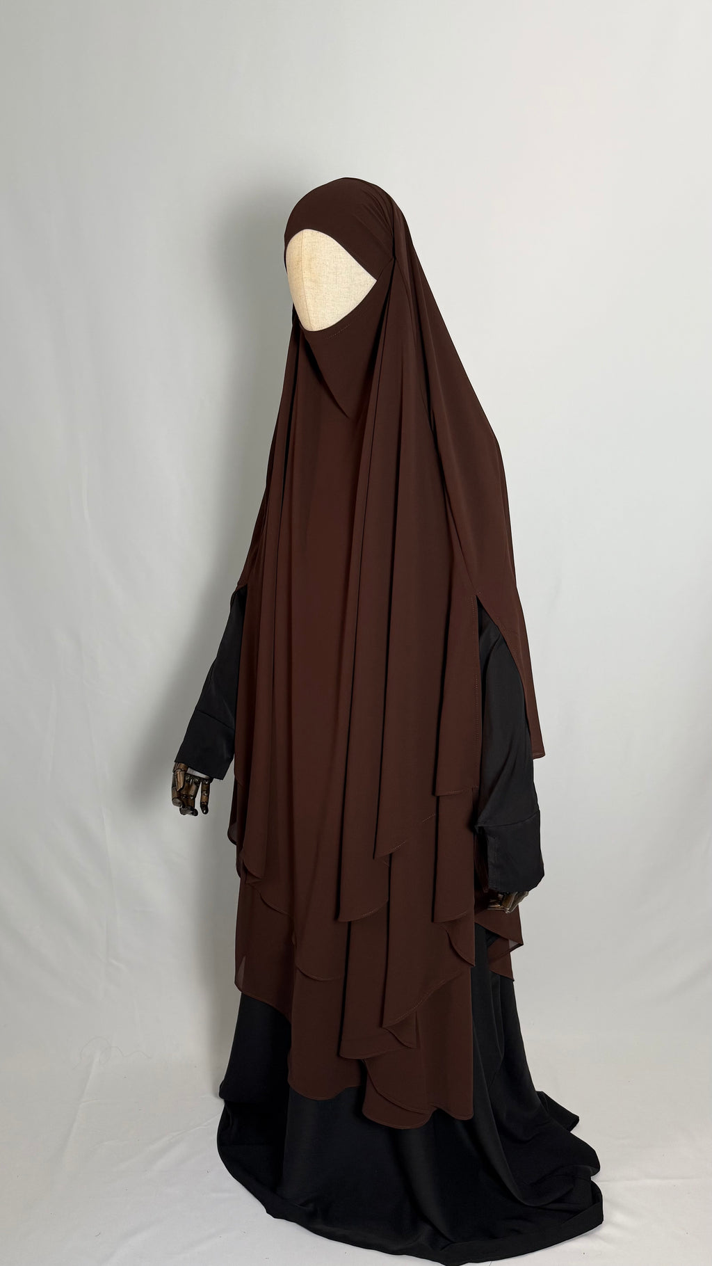 Maxi Khimar Mousseline Fentes