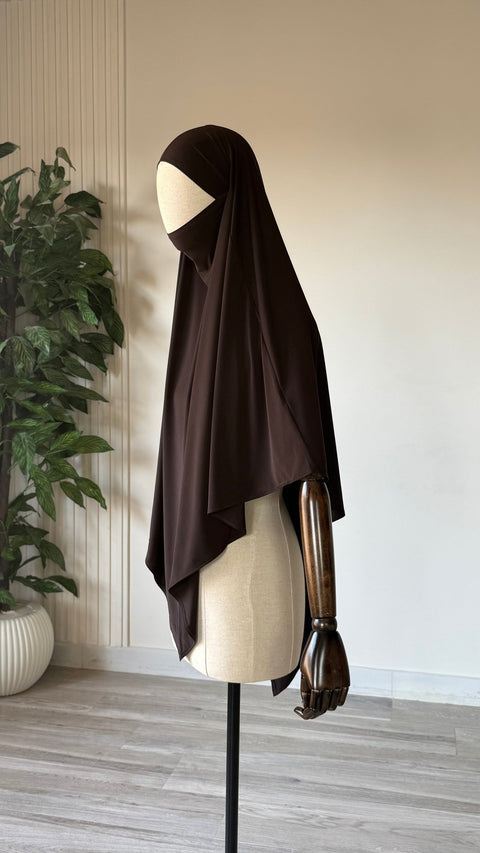 Khimar JERSEY MI-LONG PREMIUM pointu - IMAYZA