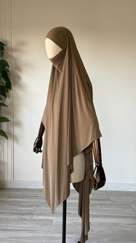 MAXI Khimar JERSEY premium pointu - IMAYZA