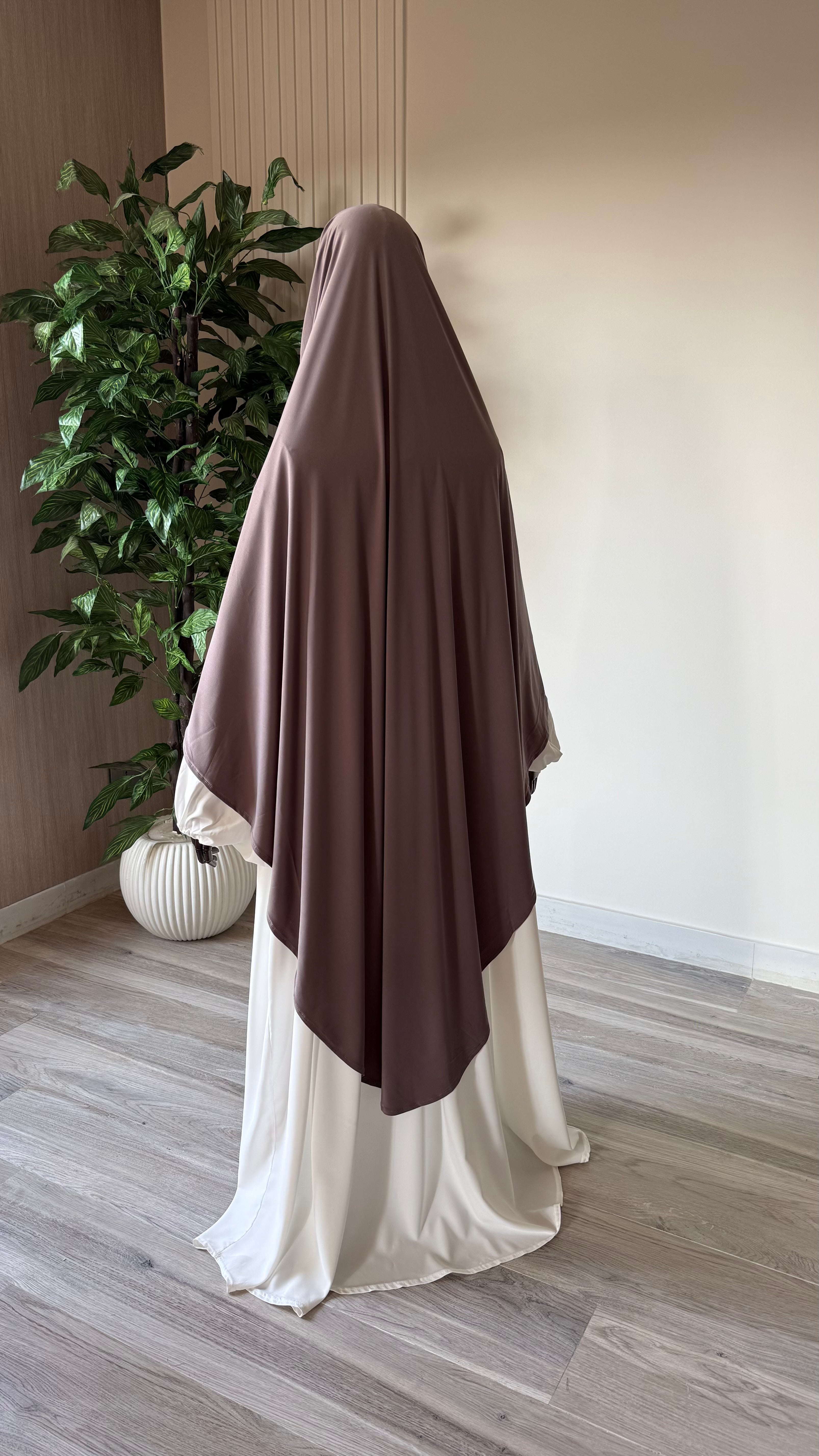 Maxi Khimar Jersey Premium rond