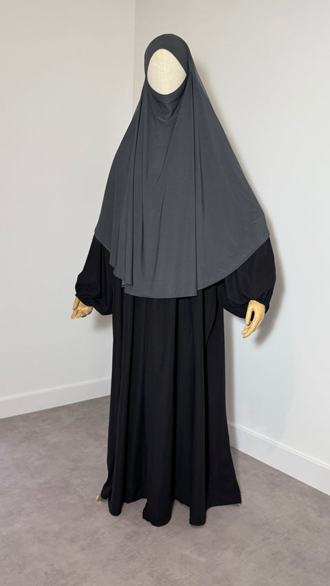 Khimar JERSEY ROND mi - long - IMAYZA