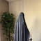 MAXI Khimar à FENTES en JAZZ premium - IMAYZA