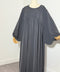 ABAYA Manches Ballon SOIE DE MEDINE - Assya - IMAYZA
