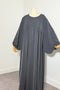 ABAYA Manches Ballon SOIE DE MEDINE - Assya - IMAYZA