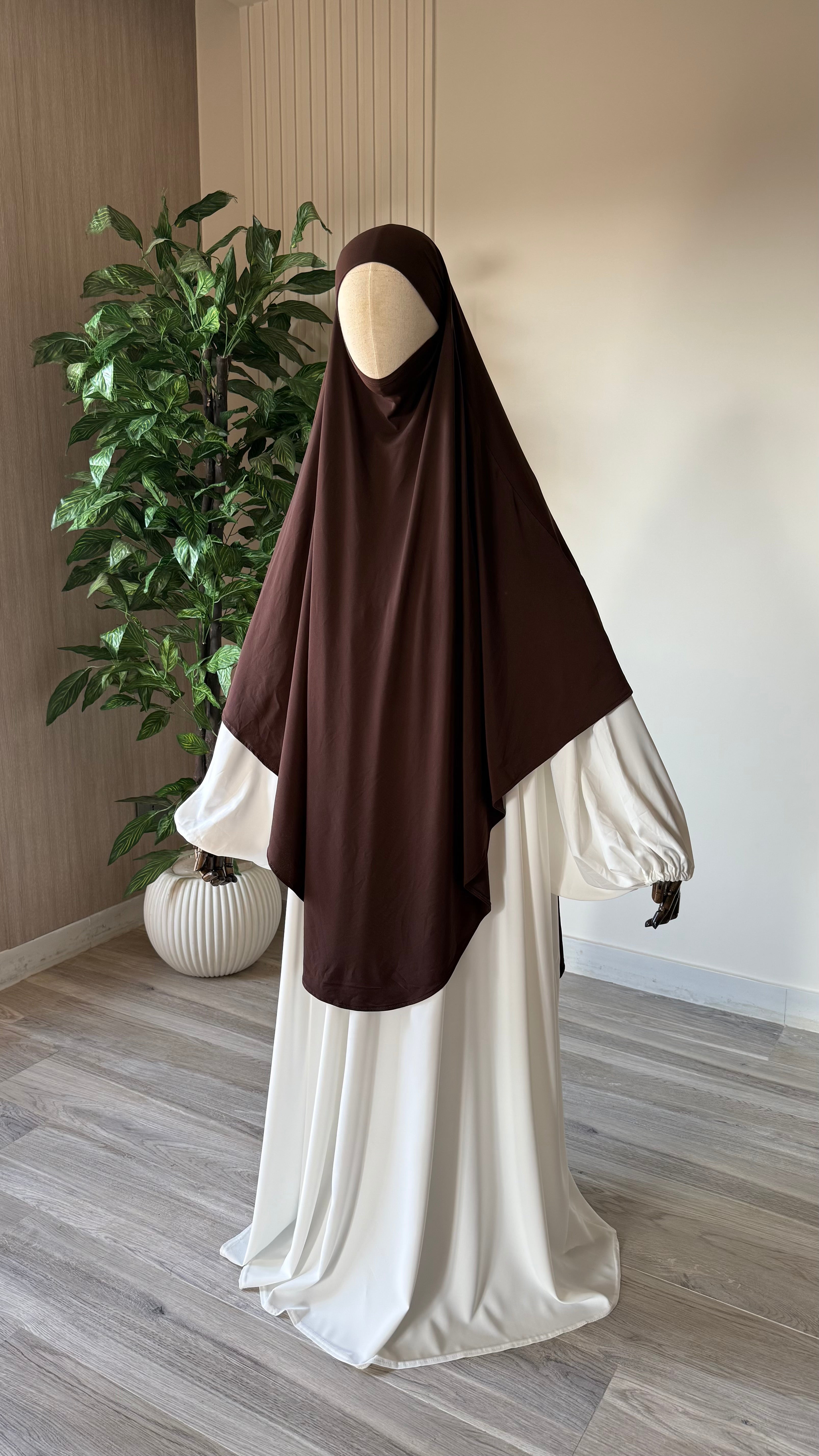 Maxi Khimar Jersey Premium rond