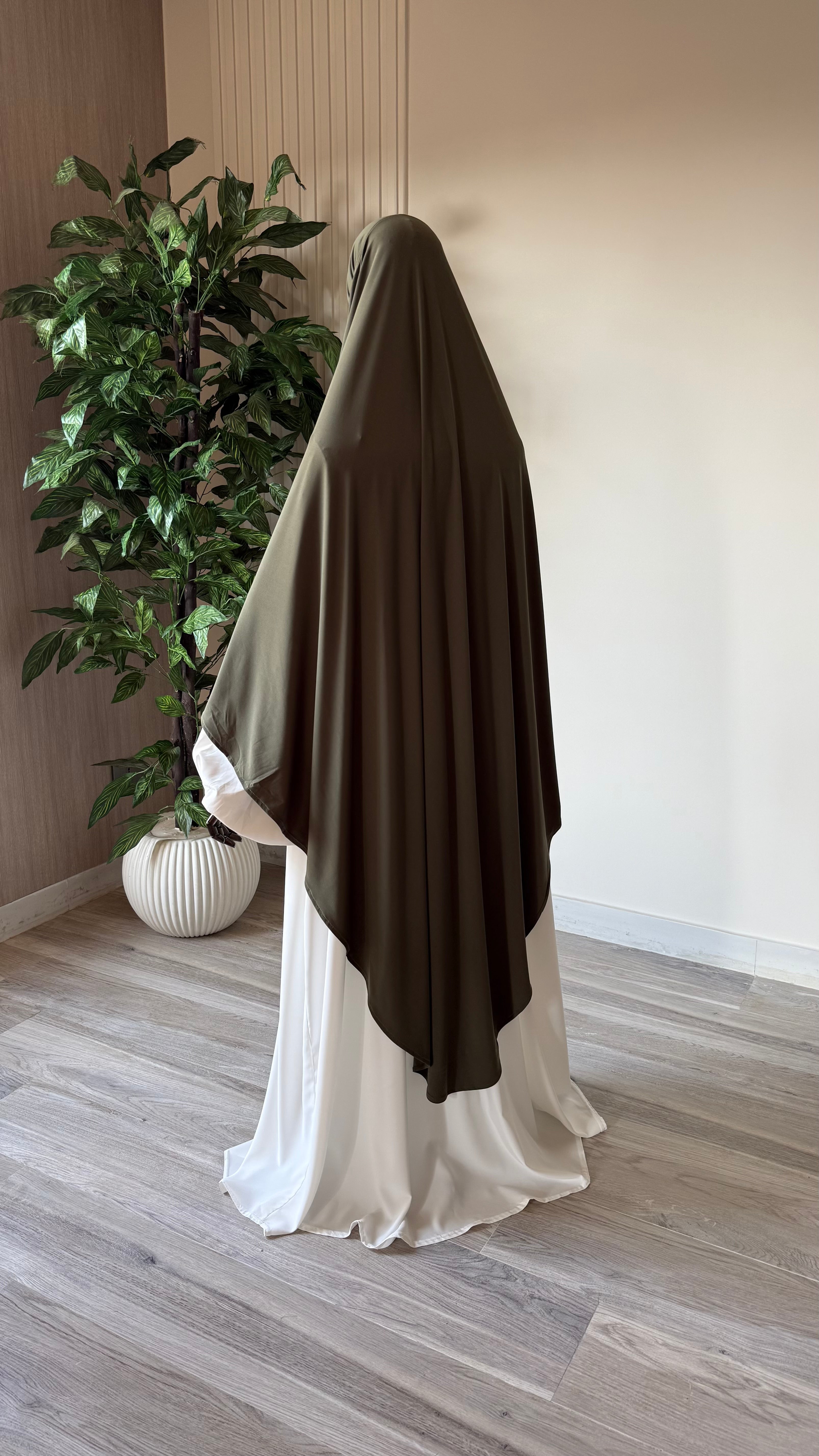 Maxi Khimar Jersey Premium rond