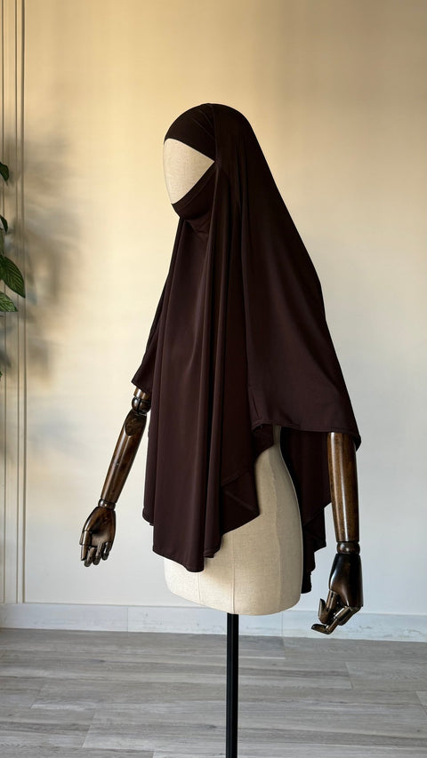 Khimar JERSEY ROND MI LONG - IMAYZA
