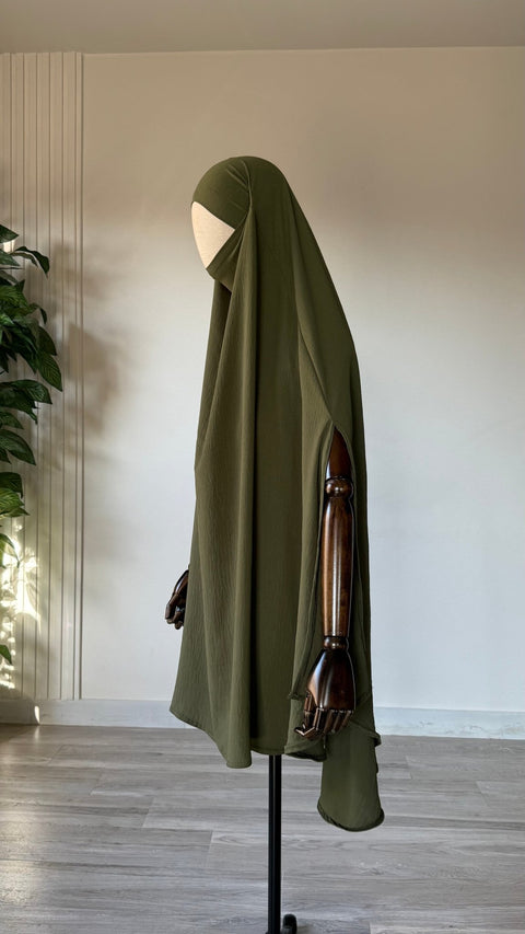 Khimar à FENTES JAZZ MI-LONG - IMAYZA