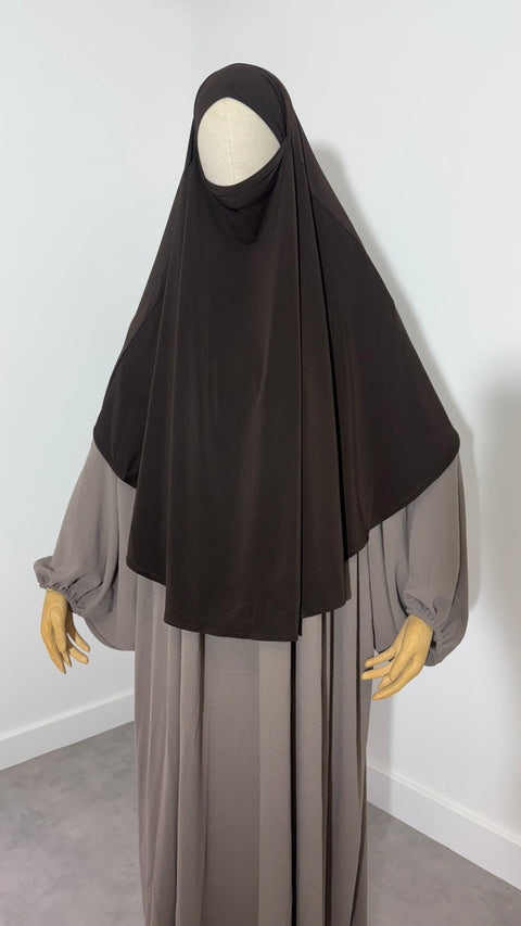 Khimar JERSEY ROND mi - long - IMAYZA