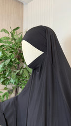 MAXI Khimar Fentes Jersey Premium