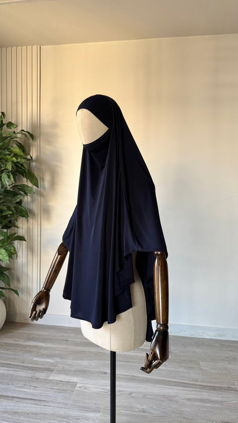 Khimar JERSEY ROND MI LONG - IMAYZA