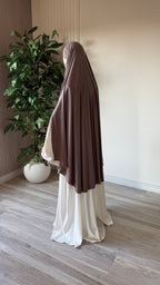 Khimar à fentes Jersey