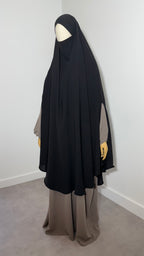 Maxi Khimar with slits in Jazz
