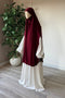 Khimar à FENTES JERSEY - IMAYZA