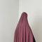 MAXI khimar à FENTES en SOIE DE MEDINE - IMAYZA