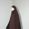 MAXI khimar à FENTES en SOIE DE MEDINE - IMAYZA