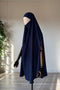 Khimar à FENTES en SOIE DE MEDINE Mi-Long - IMAYZA