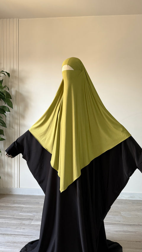 KHIMAR JERSEY BAMBOO MI LONG