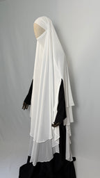 Maxi Khimar Mousseline Fentes