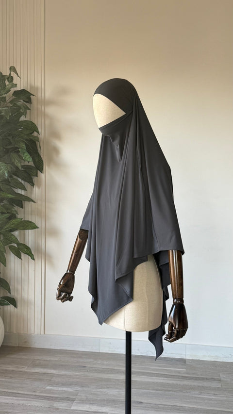 Khimar JERSEY MI-LONG PREMIUM pointu - IMAYZA