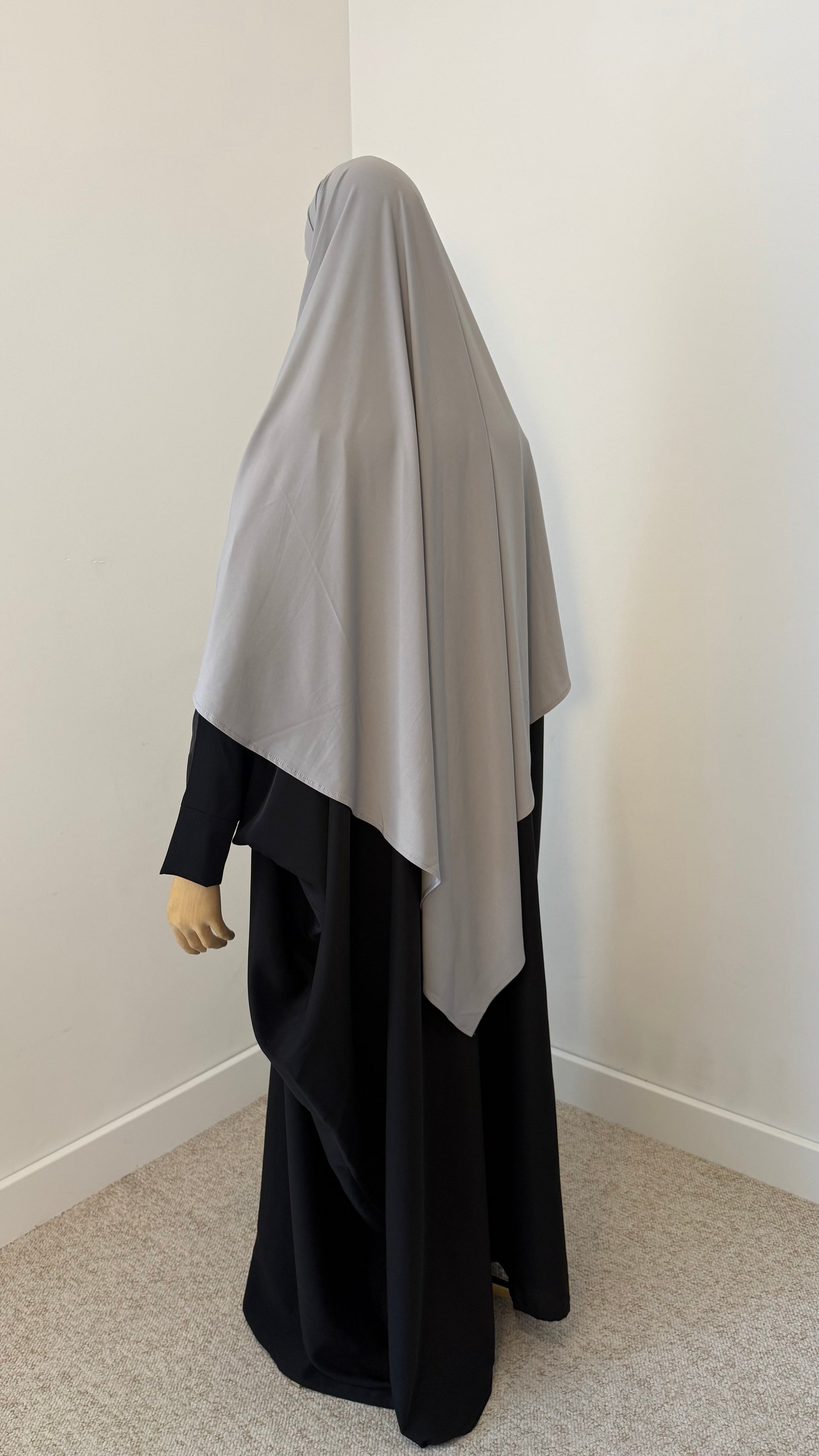Khimar Jersey Premium Mittellang