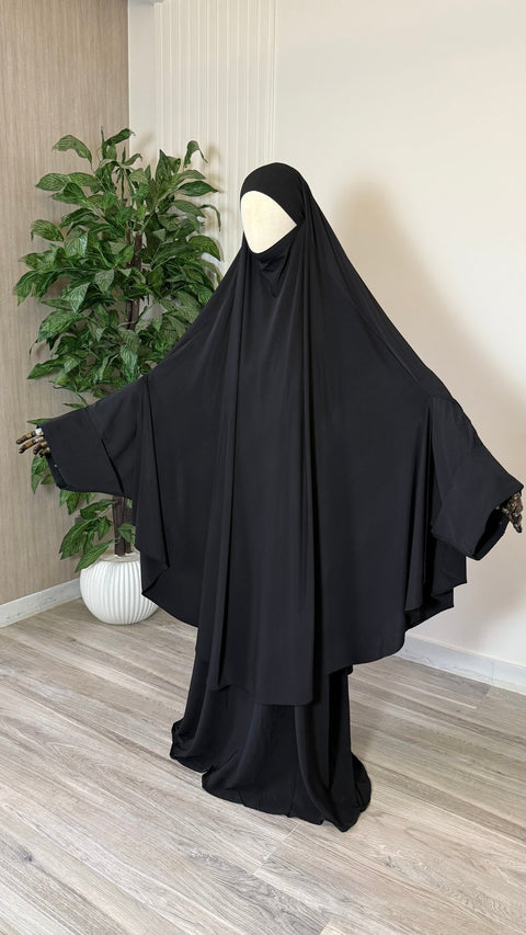 MAXI Khimar Fentes Jersey Premium - IMAYZA