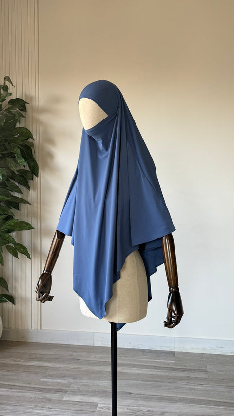 Khimar JERSEY MI-LONG PREMIUM pointu - IMAYZA