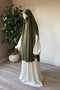 Khimar à FENTES JERSEY - IMAYZA