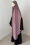 MAXI khimar à FENTES en SOIE DE MEDINE - IMAYZA
