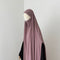 MAXI khimar à FENTES en SOIE DE MEDINE - IMAYZA