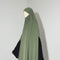 MAXI khimar à FENTES en SOIE DE MEDINE - IMAYZA