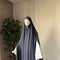 MAXI Khimar à FENTES en JAZZ premium - IMAYZA