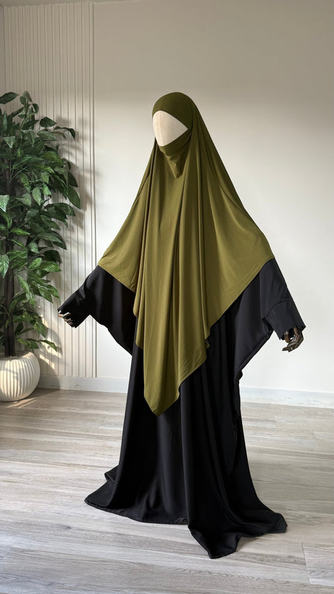 MAXI Khimar JERSEY premium pointu - IMAYZA