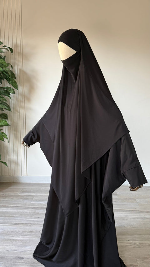 MAXI Khimar JERSEY premium pointu - IMAYZA