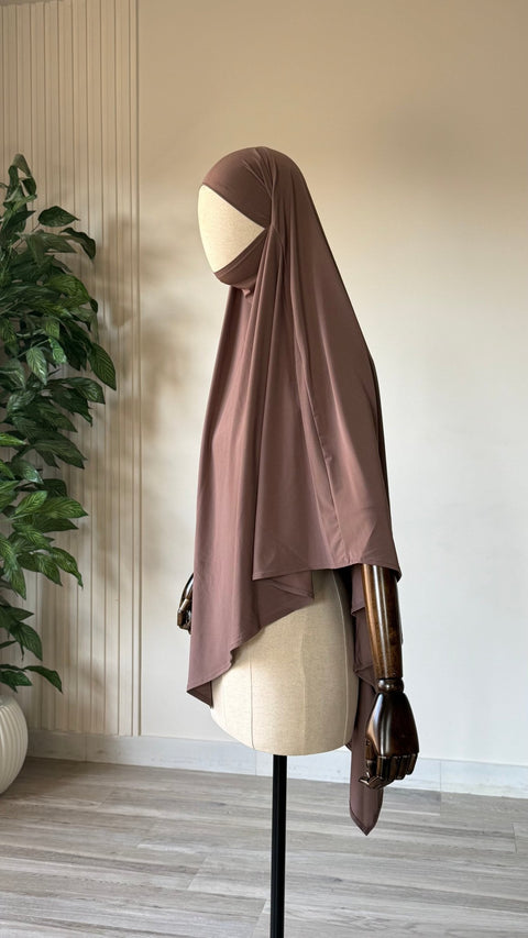 Khimar JERSEY MI-LONG PREMIUM pointu - IMAYZA