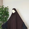 MAXI Khimar Fentes Jersey Premium - IMAYZA