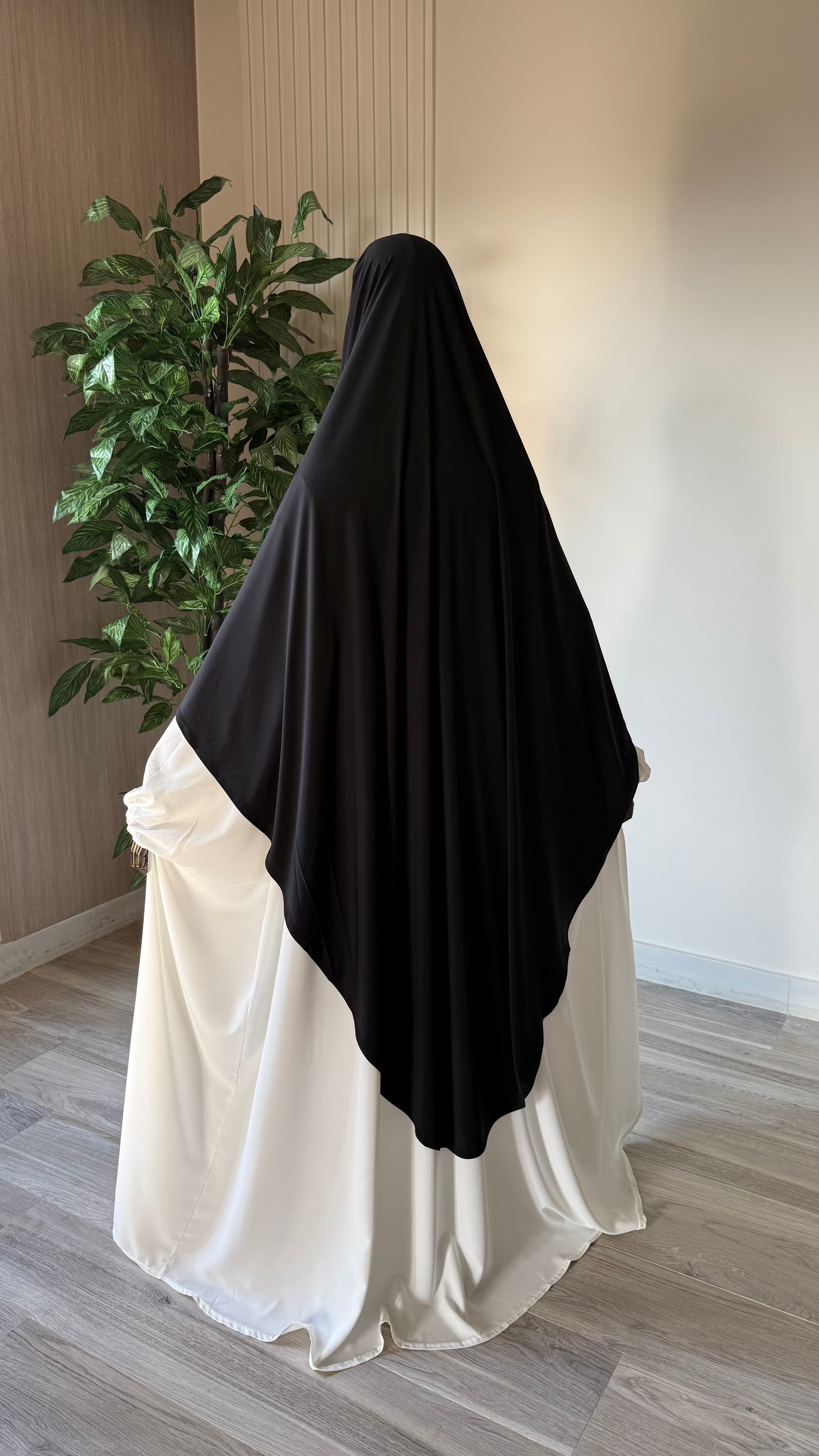 Maxi Khimar Jersey Premium rond