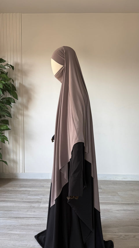 MAXI Khimar JERSEY premium pointu - IMAYZA