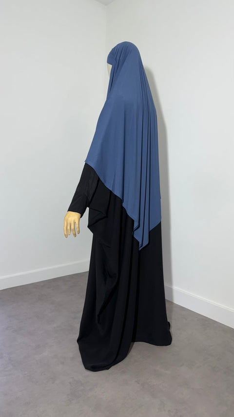 Khimar JERSEY MI - LONG PREMIUM pointu - IMAYZA