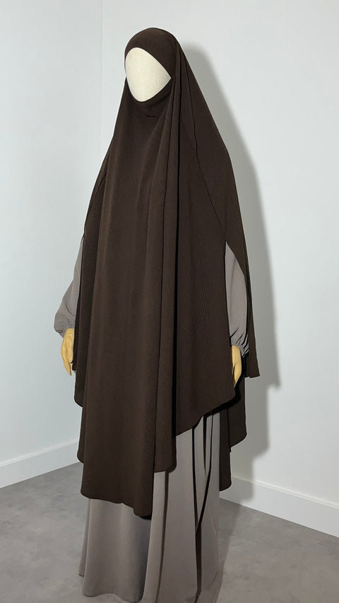 MAXI Khimar à FENTES en JAZZ premium - IMAYZA