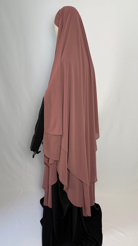MAXI Khimar MOUSSELINE fentes - IMAYZA