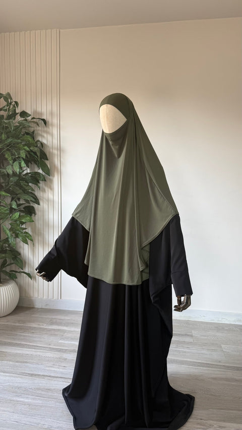 Khimar JERSEY ROND MI LONG - IMAYZA