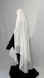 Maxi Khimar Mousseline Fentes