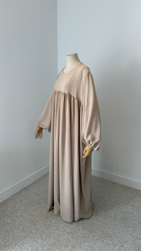 ABAYA Manches Ballon SOIE DE MEDINE - Assya - IMAYZA