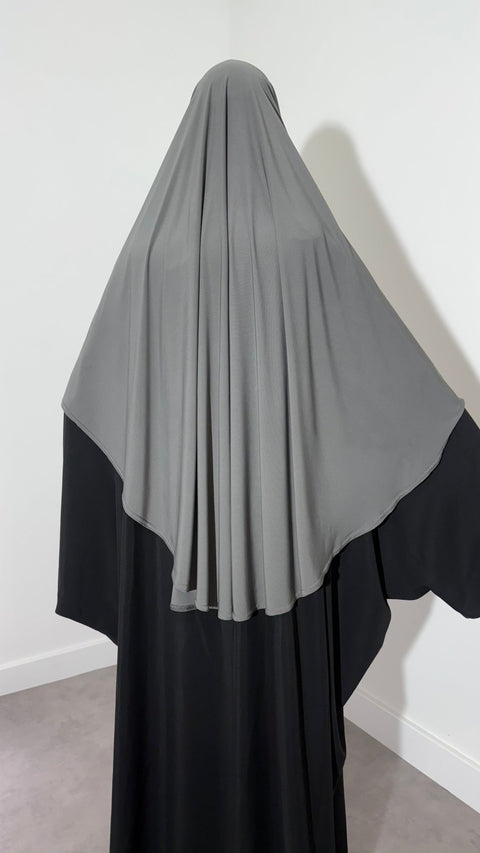 Khimar JERSEY ROND mi - long - IMAYZA