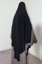 MAXI khimar à FENTES en SOIE DE MEDINE - IMAYZA
