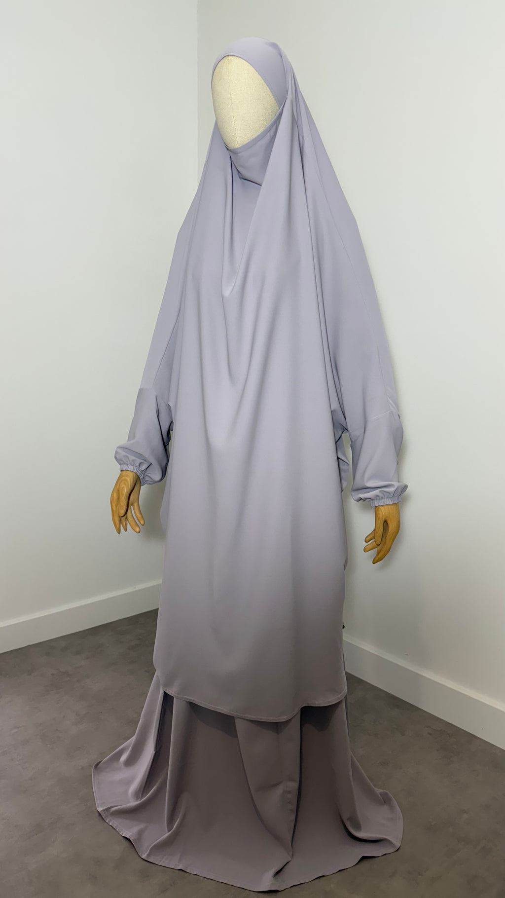 2-piece skirt jilbab