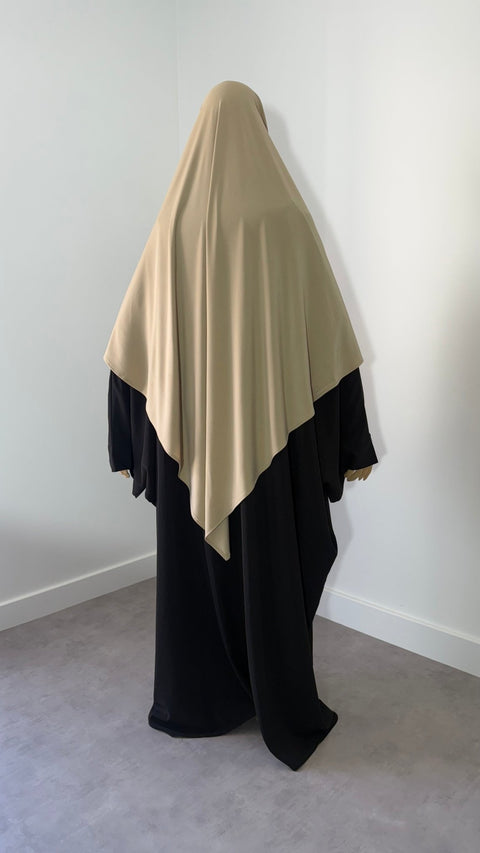 Khimar JERSEY MI - LONG PREMIUM pointu - IMAYZA