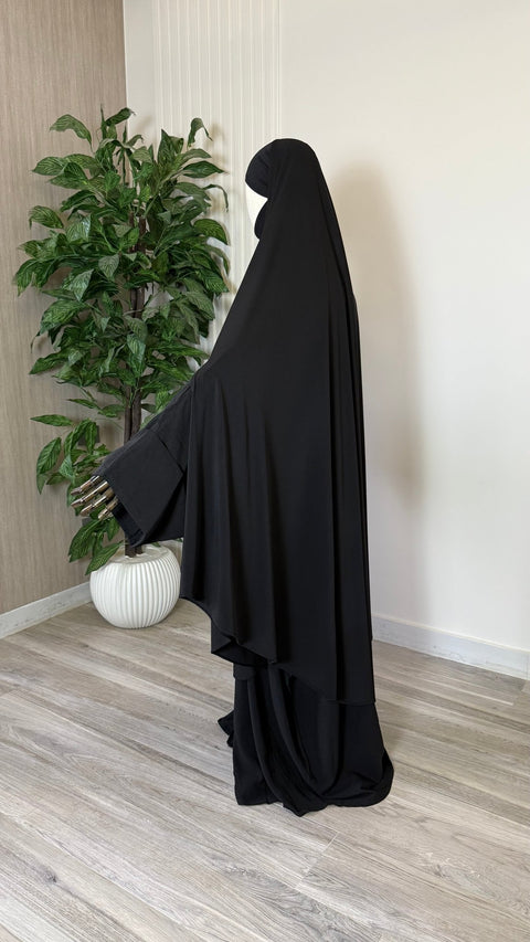 MAXI Khimar Fentes Jersey Premium - IMAYZA